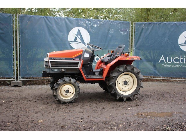Minitractor yanmar f155d diesel 15pk - afbeelding 1 van  1