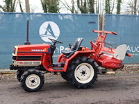 Minitractor yanmar f15d diesel 15pk met grondfrees