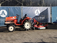 Minitractor yanmar f15d diesel 15pk met maaier - afbeelding 1 van  1