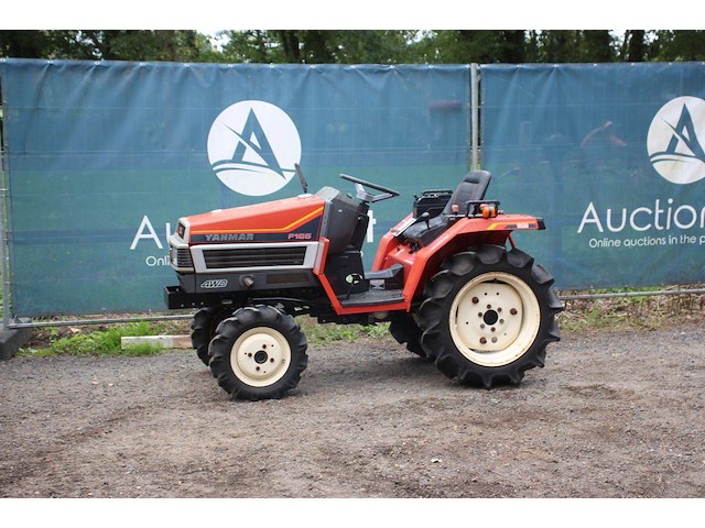 Minitractor yanmar f165d diesel 16pk - afbeelding 1 van  1