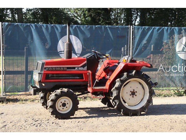Minitractor yanmar f18d diesel 18pk - afbeelding 1 van  1