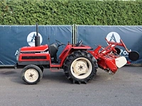 Minitractor yanmar f24 diesel 24pk met grondfrees