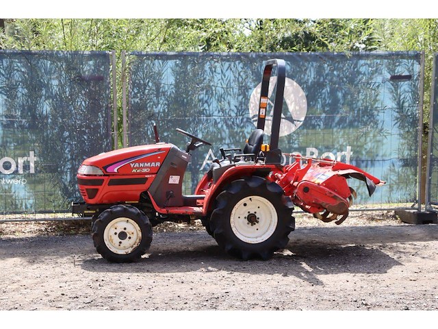 Minitractor yanmar ke-30 diesel met grondfrees - afbeelding 1 van  1