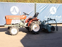 Minitractor yanmar ym1301d diesel met frees