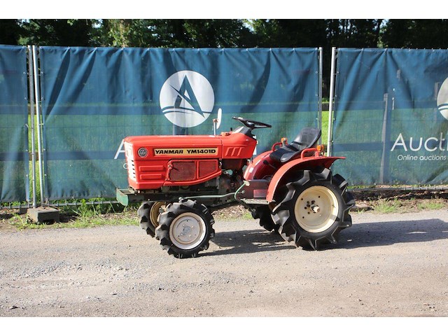 Minitractor yanmar ym1401d diesel 14pk - afbeelding 1 van  1