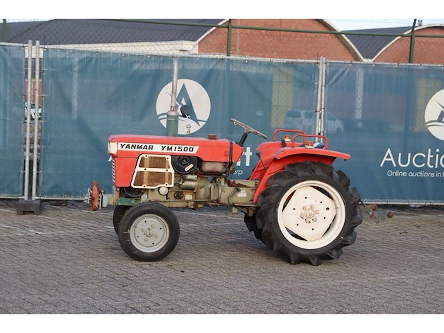 Minitractor yanmar ym1500 diesel 15pk - afbeelding 1 van  1