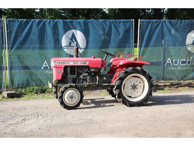 Minitractor yanmar ym1500 diesel 15pk - afbeelding 1 van  1