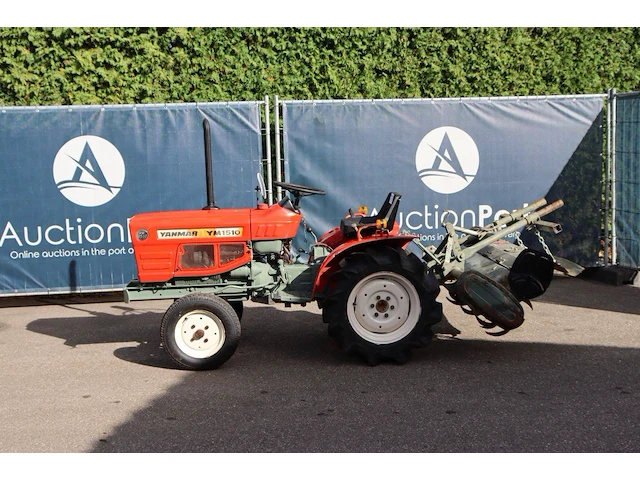 Minitractor yanmar ym1510 diesel 15pk met grondfrees - afbeelding 1 van  1