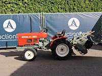 Minitractor yanmar ym1510 diesel 15pk met grondfrees