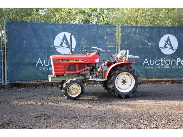 Minitractor yanmar ym1510d diesel 15pk - afbeelding 1 van  1