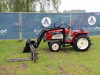 Minitractor yanmar ym1602d diesel met voorlader en vorkenbord - afbeelding 1 van  1