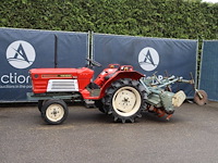 Minitractor yanmar ym1610 diesel 16pk met grondfrees - afbeelding 1 van  1