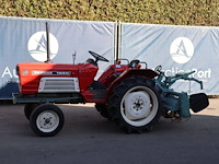 Minitractor yanmar ym1810 diesel met frees 18pk