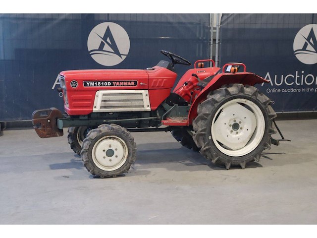 Minitractor yanmar ym1810d diesel 18pk - afbeelding 1 van  1