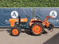 Minitractor zen-noh/ kubota l1501dt diesel 15pk met grondfrees