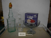 Minivergiet glazen kom en div - afbeelding 1 van  3