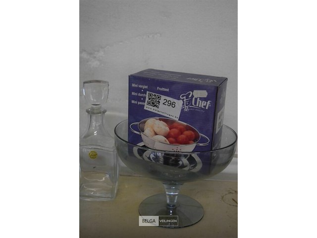 Minivergiet glazen kom en div - afbeelding 3 van  3