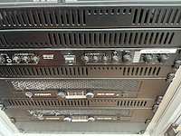 Minkels mobiel audio apparatuur kast met inhoud zie foto’s - afbeelding 3 van  7