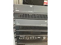 Minkels mobiel audio apparatuur kast met inhoud zie foto’s - afbeelding 7 van  7