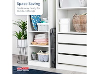 Minky premium sure grip 3-lags roestvrijstalen wasdroger grijs roestvrij staal standaardmaat - afbeelding 6 van  9