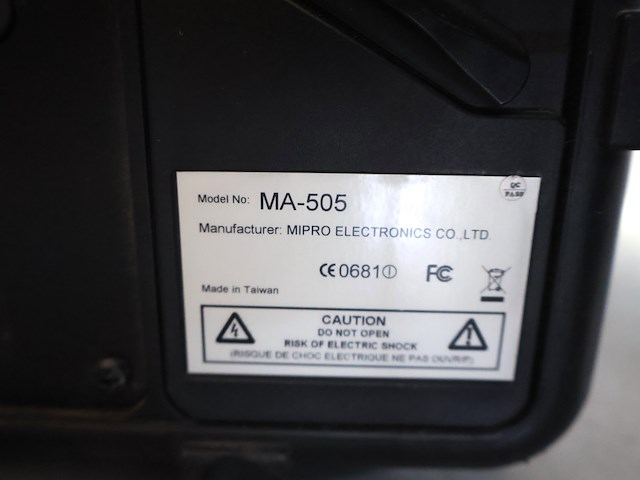 Mipro speaker (x3) - afbeelding 13 van  17