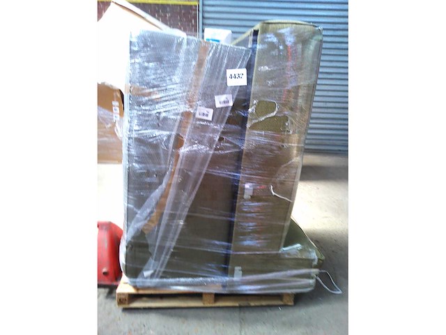 Mira short loop stof linkerhoek sofa - sparrengroen - afbeelding 4 van  4