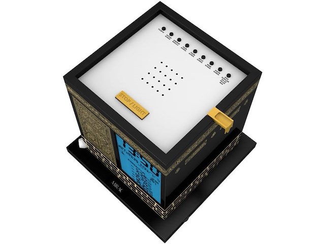 Mirac automatisch kaaba azan horloge - afbeelding 2 van  4