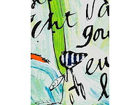 Miriam slaats - dansen in het licht van goud en liefde - kleurenzeefdruk - afbeelding 6 van  8