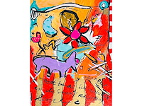 Miriam slaats - spring - kleurenzeefdruk - afbeelding 1 van  9