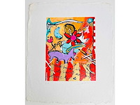 Miriam slaats - spring - kleurenzeefdruk - afbeelding 5 van  9
