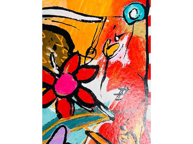 Miriam slaats - spring - kleurenzeefdruk - afbeelding 8 van  9