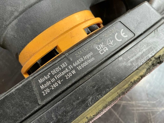 Mirka deos 383 schuurmachine - afbeelding 5 van  5