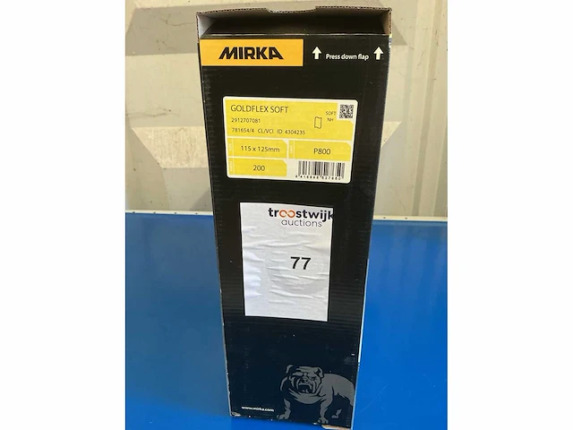 Mirka goldflex soft 115x125 p800 schuurpapier - afbeelding 2 van  2