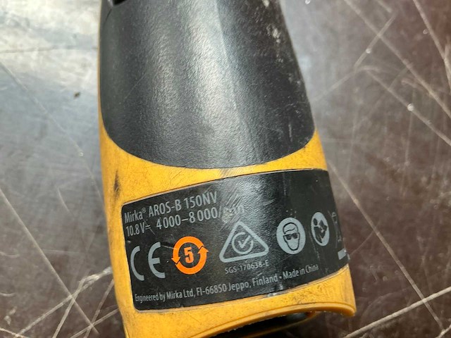 Mirka pbs pneumatische bandschuurmachine (2x) - afbeelding 7 van  7