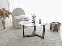 Miro salontafel | gehard glas | walnoot - afbeelding 1 van  6