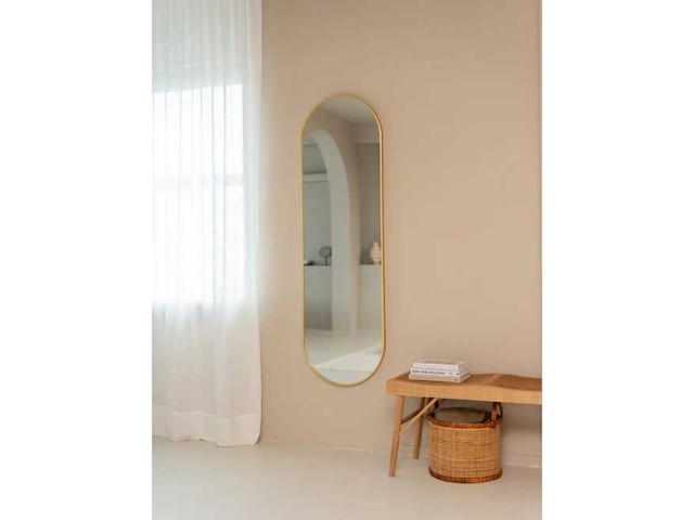 Miroir mural ovale - or - afbeelding 5 van  7