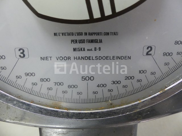 Miska b9 mechanische weegschaal - afbeelding 4 van  6