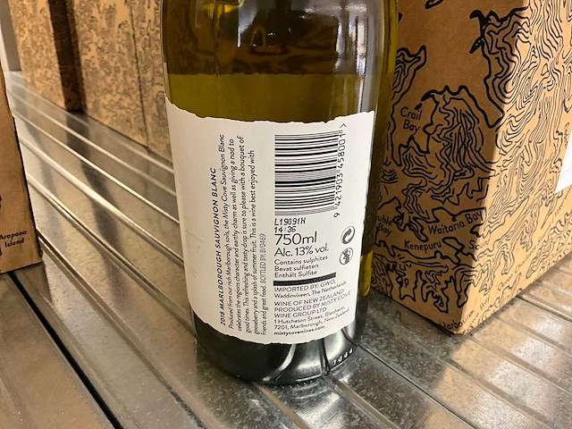Misty cove wines sauvignon blanc witte wijn (30x) - afbeelding 3 van  7