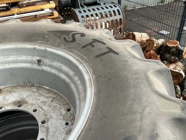 Mitas sft tractorband op velg 650/60 r34 (2x) - afbeelding 3 van  6