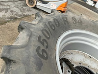 Mitas sft tractorband op velg 650/60 r34 (2x) - afbeelding 5 van  6