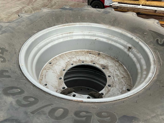 Mitas sft tractorband op velg 650/60 r34 (2x) - afbeelding 4 van  6