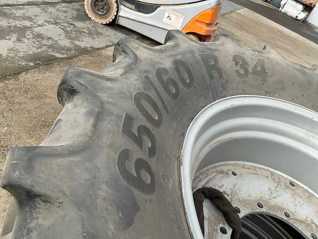 Mitas sft tractorband op velg 650/60 r34 (2x) - afbeelding 5 van  6
