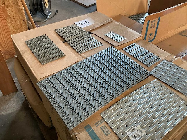 Mitek partij diverse nagelplaten voor houtverbindingen - afbeelding 2 van  9
