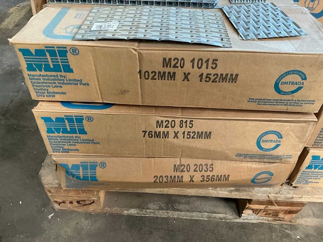 Mitek partij diverse nagelplaten voor houtverbindingen - afbeelding 7 van  9