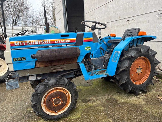 Mitsubishi - 1987 - 4x4 - minitractor - afbeelding 1 van  17