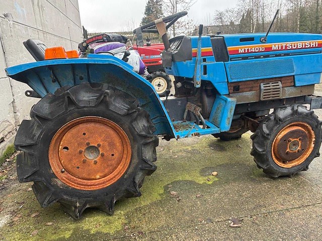 Mitsubishi - 1987 - 4x4 - minitractor - afbeelding 13 van  17