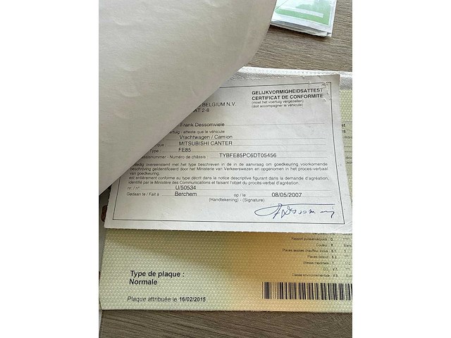 Mitsubishi - 2007 - canter fe85 - vrachtwagen - afbeelding 47 van  48