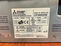 Mitsubishi - cp3800dw - dye sub printer 20x30cm - afbeelding 5 van  8