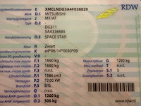 Mitsubishi - space star - 1.6 family - car - 2004 - afbeelding 16 van  23