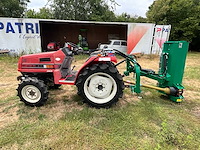 Mitsubishi 4wd compact minitractor inclusief 2025 bels120 kleppelmaaier - afbeelding 12 van  19